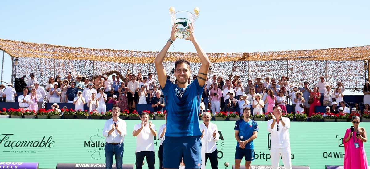 Alejandro Tabilo es el mejor del ATP 250 de Mallorca
