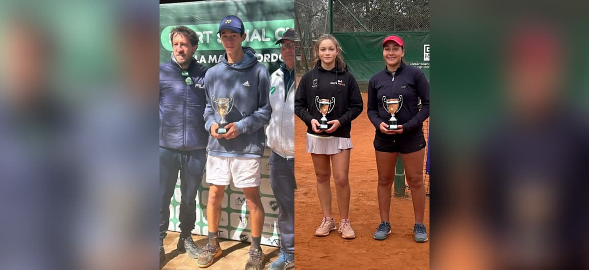 Benjamín Pérez y Catalina Porré destacan en el paso del circuito COSAT por Argentina