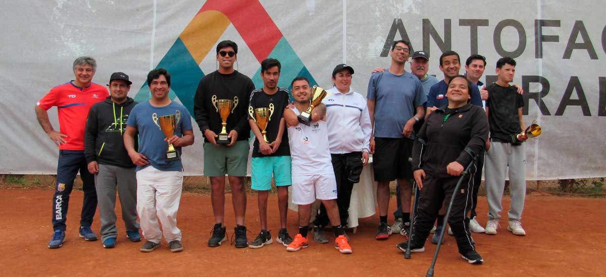Culminó el Parastanding Tennis Federado en la casa de tenis nacional