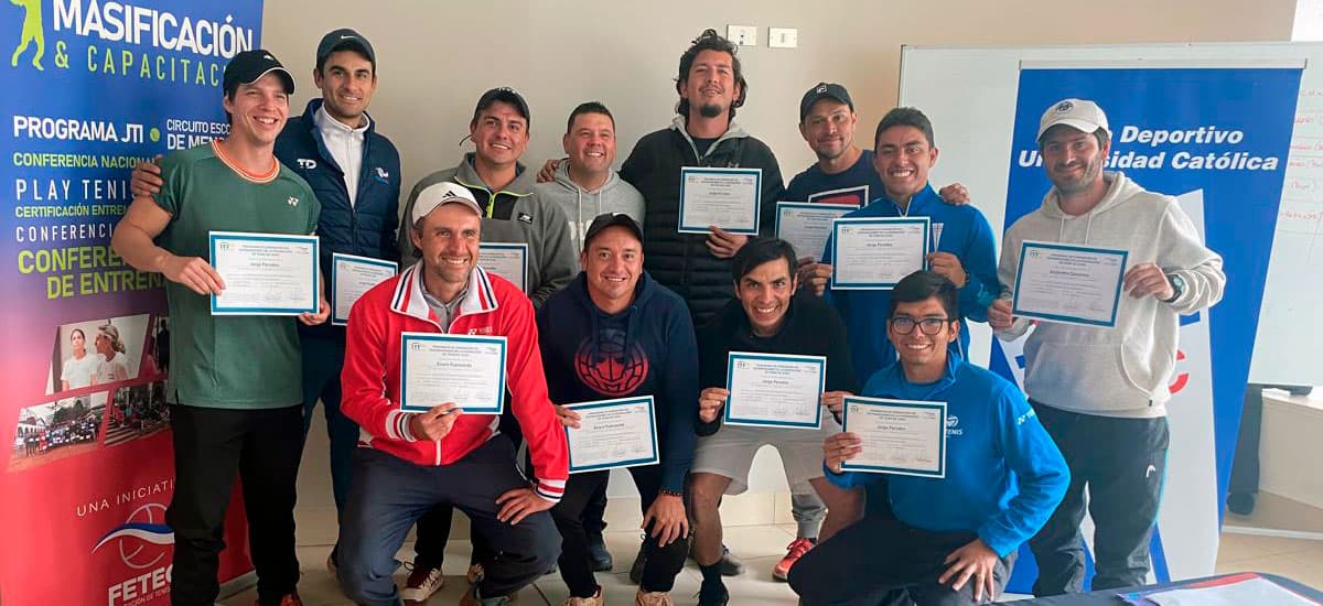 Culminó el segundo módulo del Curso Nivel 3 ITF para entrenadores