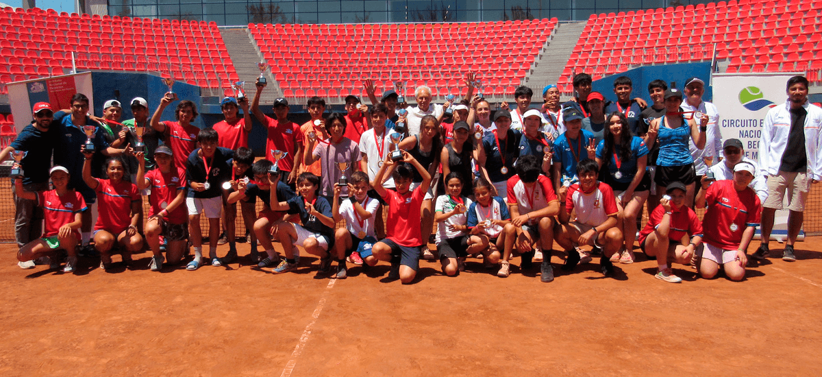 Nacional de Tenis Escolar Beca Jaime Musalem corona a sus campeones