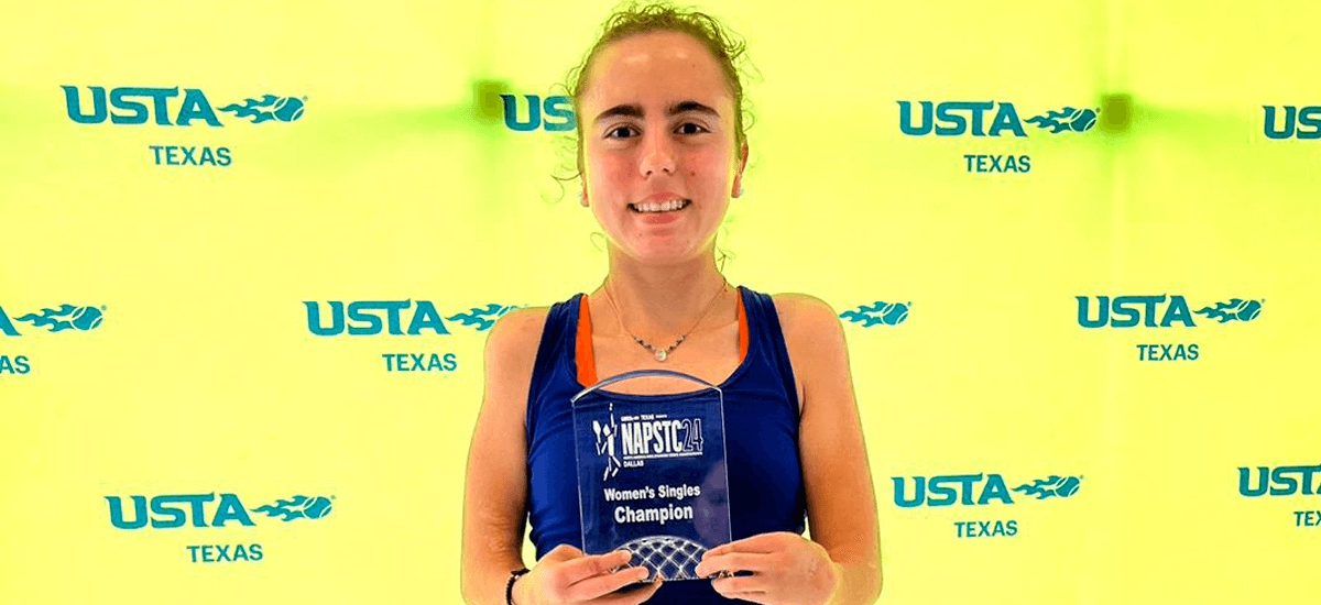 Martina Siebert festejó en Dallas por partida doble