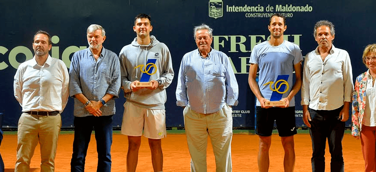 Tomás Barrios, subcampeón en Punta del Este y listo para la Copa Davis