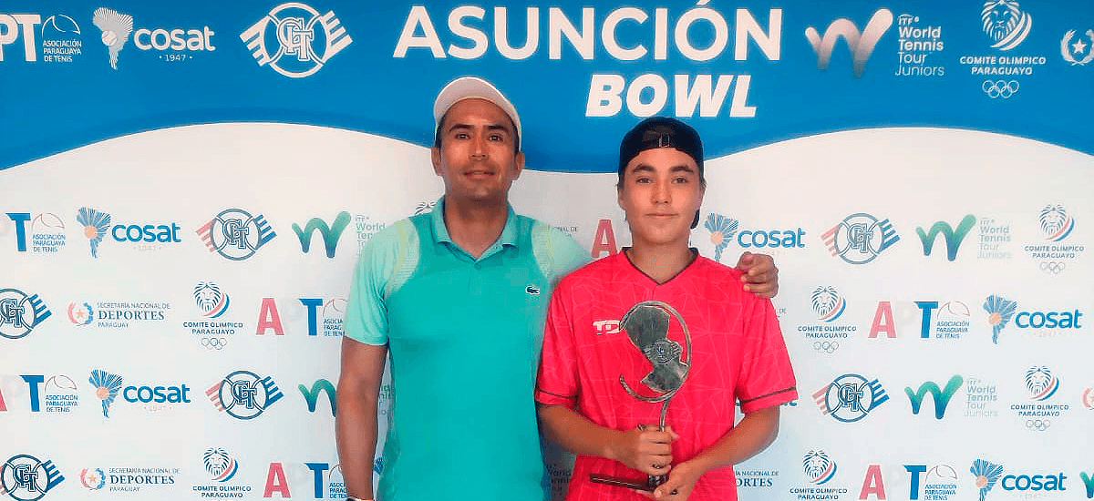 Simón Flores conquista su primer título COSAT Grado 1 singles en Paraguay