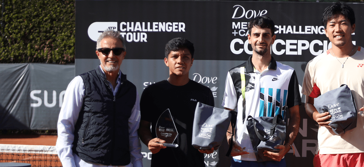 Matías Soto brilla en Concepción y suma su tercer título en dobles