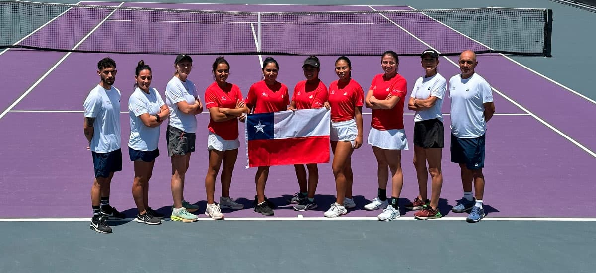 Chile asegura su permanencia en el Grupo 1 de la Billie Jean King Cup