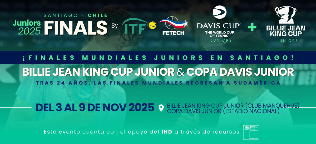 Santiago será sede de las Finales Junior 2025. Vuelve el Mundial 16 años