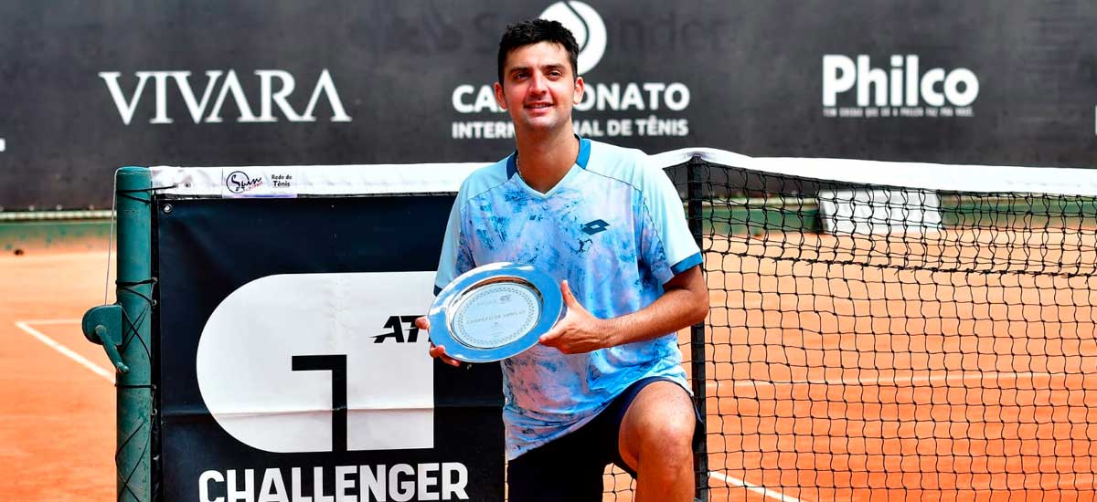 Tomás Barrios conquistó en Brasil su primer título de la temporada