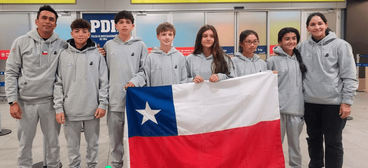 Team Chile Sub 14 se embarca rumbo al Sudamericano en Ecuador