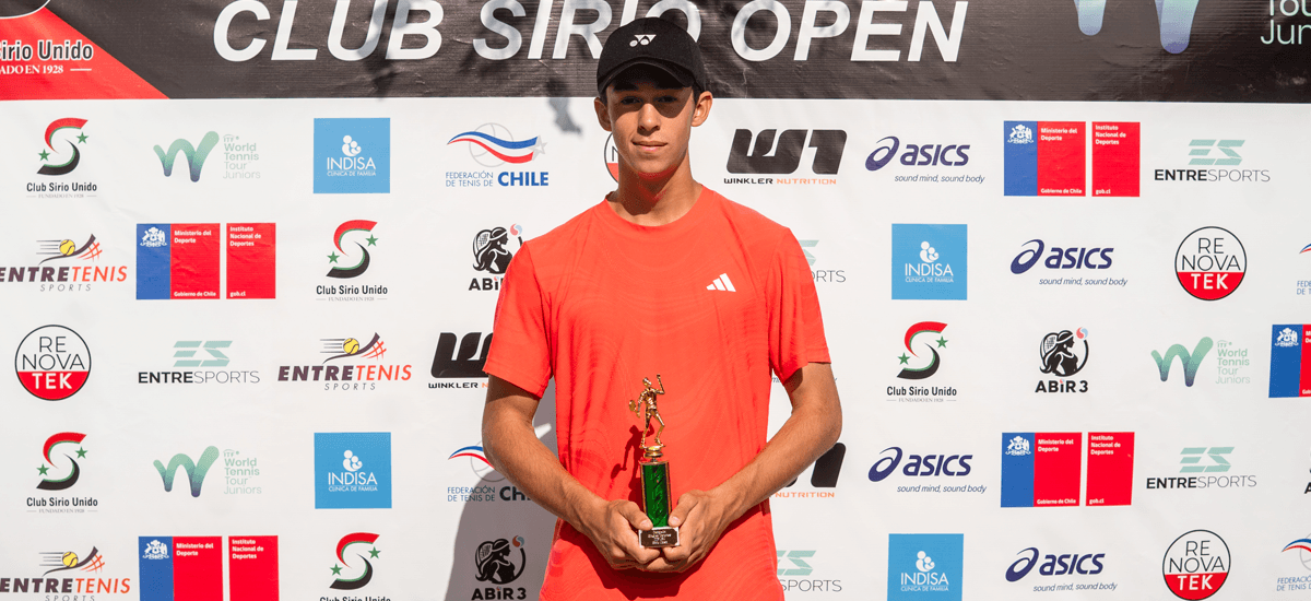 Benjamín Pérez conquista su primer título ITF Juniors en singles