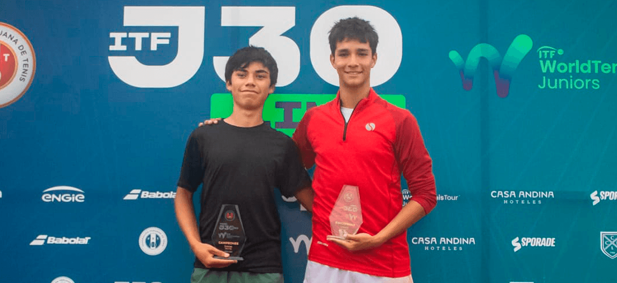 Carlos Silva conquista Lima con su primer título ITF Juniors en dobles