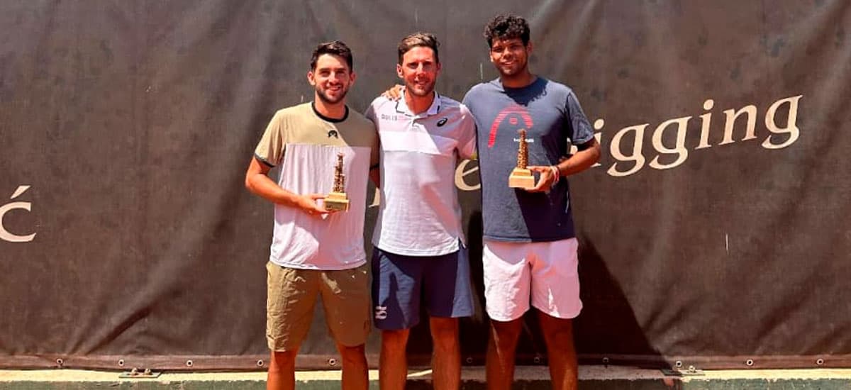 Bruna celebra en dobles y Torrealba va por todo en singles en Serbia