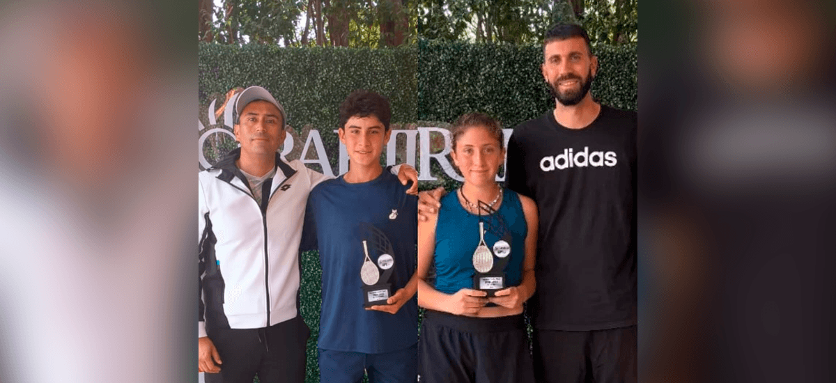 Ítalo Manniello y Fernanda Seguel fueron finalistas del G3 Paraguay Junior Open