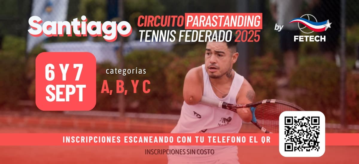 ¡El Circuito Parastanding Tennis Federado regresa a la capital!