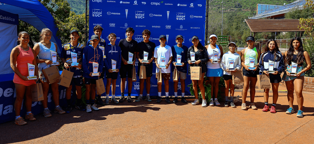 Chilenos brillan en torneos COSAT e ITF de la tradicional Copa UC