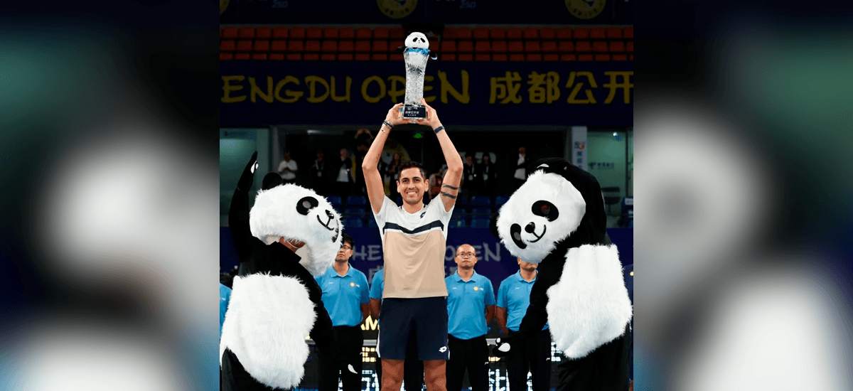 Alejandro Tabilo conquista Chengdú y suma tercer título ATP de su carrera