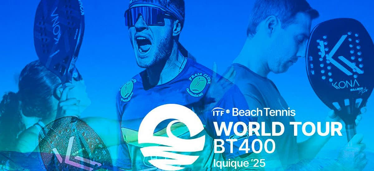 Iquique recibirá el primer torneo BT400 de Tenis Playa en Chile