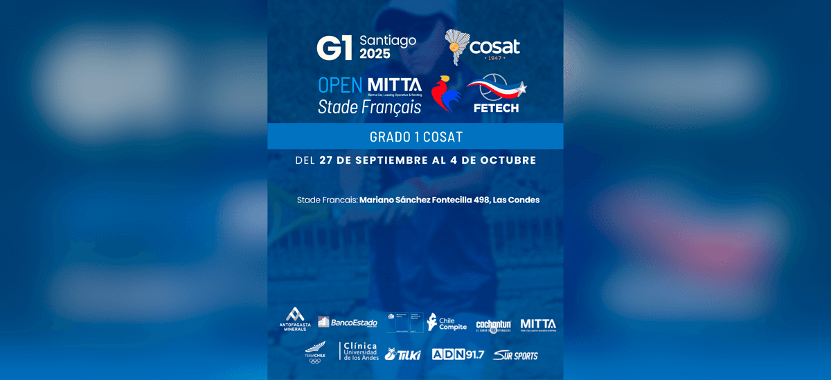 Cuadros finales G1 Open Mitta Stade Francais 2025