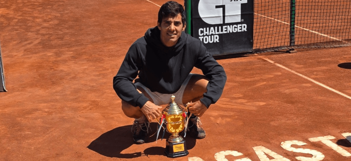 Campeón en el norte: Cristian Garin es el mejor del Challlenger de Antofagasta
