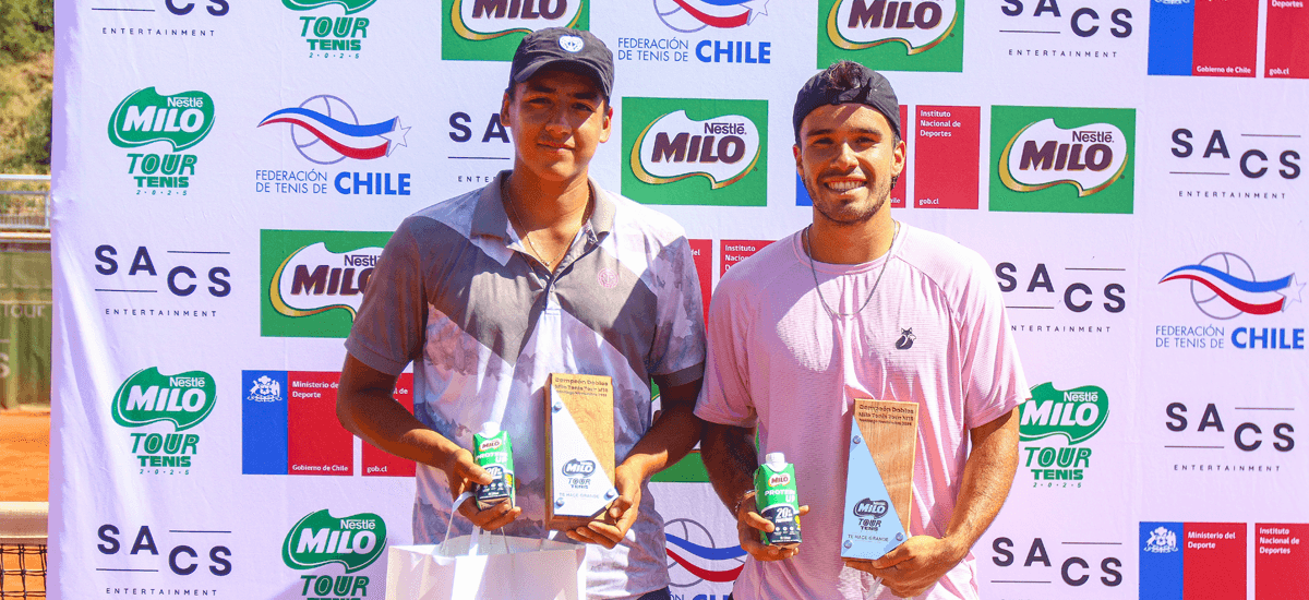 Inédito título de Núñez y primeros puntos ATP: lo que dejó el M15 Milo Tenis Tour