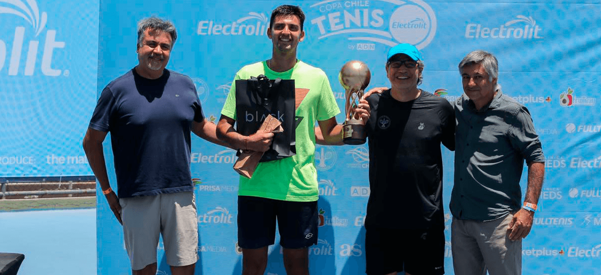 Tomás Barrios revalida su corona en la Copa Chile de Tenis by ADN 2025