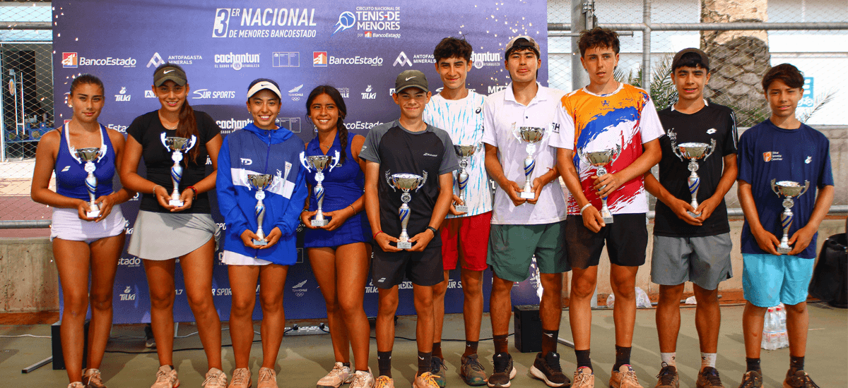 ¡Tenemos a las primeras parejas campeonas de la Copa BancoEstado!