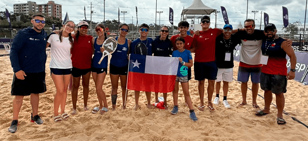 Chile cierra una sólida actuación en el ITF Beach Tennis World Cup 2025