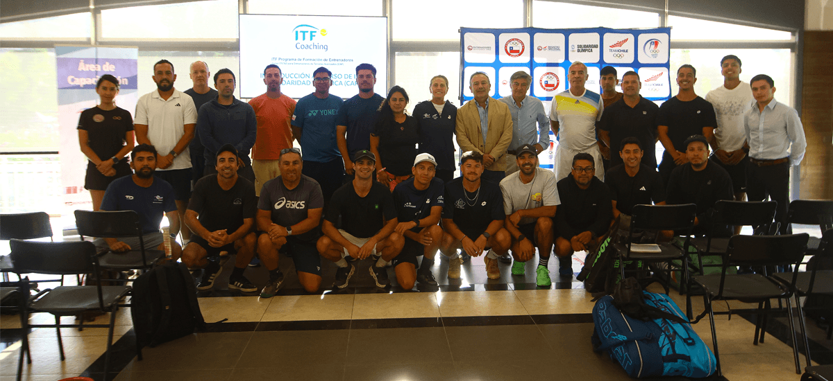 Curso Nivel 2 ITF fortalece la formación de entrenadores nacionales