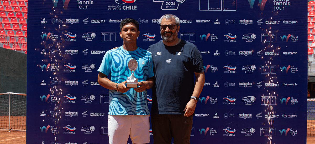 Matías Soto se quedó con el vicecampeonato del primer M25