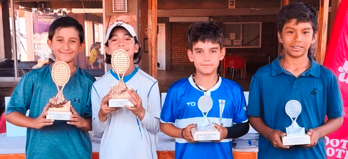 El torneo Grado 1 Club de Tenis San Felipe coronó a sus campeones
