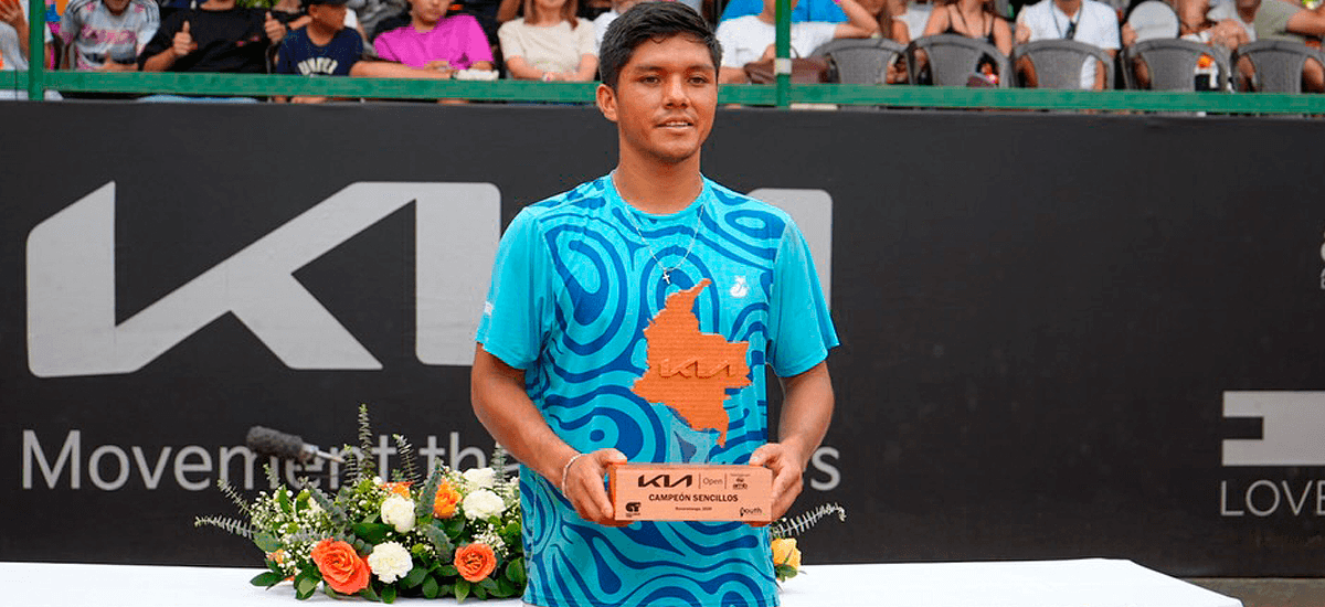 Matías Soto logró primer título singles ATP Challenger Tour en Colombia