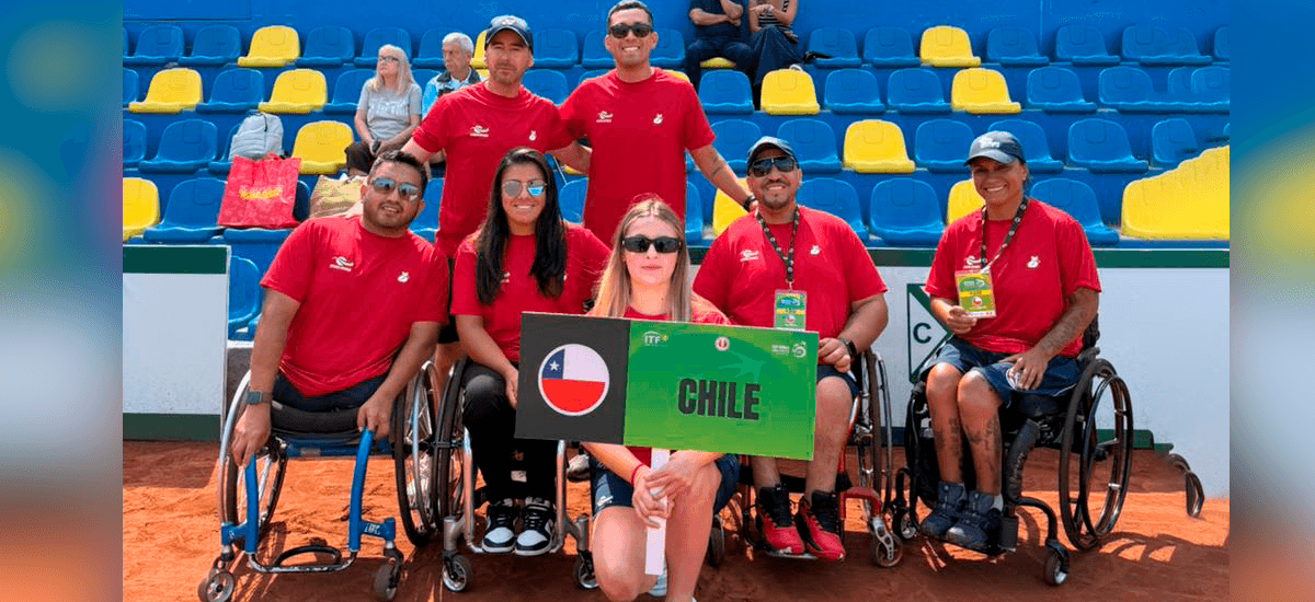 Team Para Chile va por su lugar en el Mundial de Tenis en Silla de Ruedas