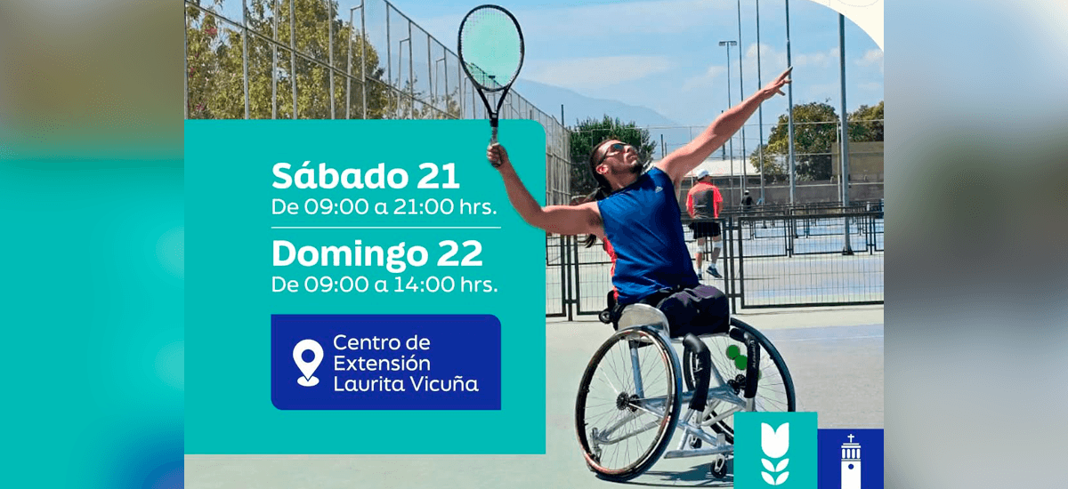 El tenis en silla de ruedas se toma Puente Alto este fin de semana