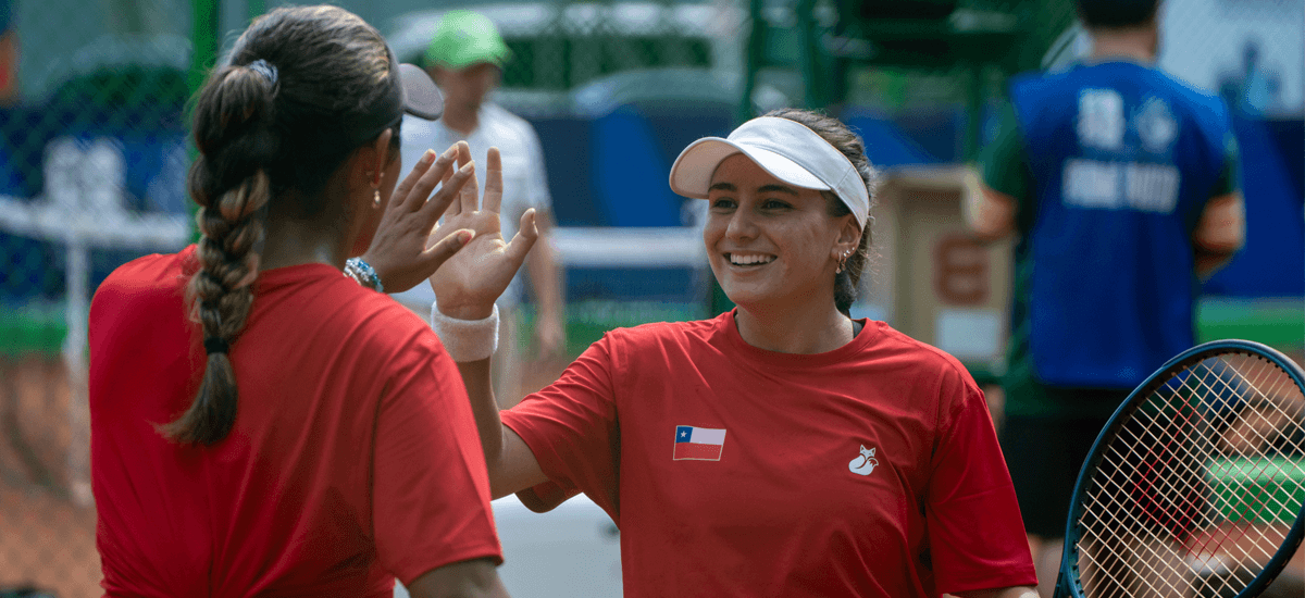 Team Chile del tenis asegura medalla en Panamá 2026 con el dobles damas